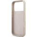 Защитный чехол Guess Leather 4G Triangle Strass MagSafe для iPhone 17 Pro (GUHMP17LP4TDPLP) - Pink (403270P). Фото 7 из 9