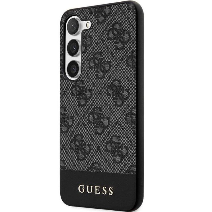 Защитный чехол Guess Stripe Collection для Samsung Galaxy S24 Plus (S926) - Gray: фото 4 из 8