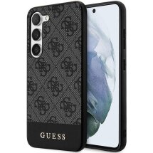 Защитный чехол Guess Stripe Collection для Samsung Galaxy S24 Plus (S926) - Gray: фото 1 из 8