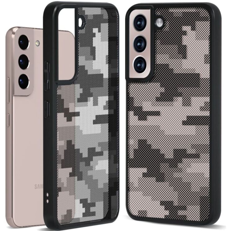 Защитный чехол IBMRS Military для Samsung Galaxy S22 (S901) - Grid Camouflage: фото 1 из 6