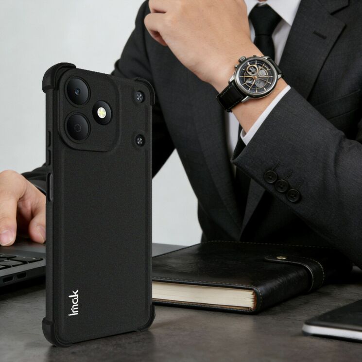 Захисний чохол IMAK Airbag Sand Case для Realme Note 80 - Black (412406B) Захисний чохол IMAK Airbag Sand Case для Realme Note 80 - Black: фото 8 з 9