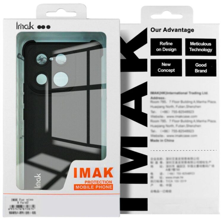 Захисний чохол IMAK Airbag Sand Case для Realme Note 80 - Black (412406B) Захисний чохол IMAK Airbag Sand Case для Realme Note 80 - Black: фото 9 з 9