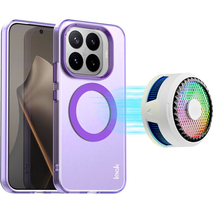Защитный чехол IMAK Candy Series Magnetic для Xiaomi 17T - Purple: фото 2 из 9
