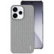 Захисний чохол IMAK Fabric Case для OPPO Reno 15 - Light Grey (405713LH). Фото 1 з 5