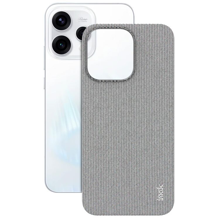 Захисний чохол IMAK Fabric Case для OPPO Reno 15 - Light Grey: фото 2 з 5