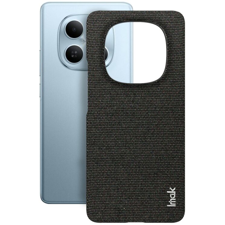 Защитный чехол IMAK Fabric Case для Xiaomi Redmi Note 15 (4G/5G) / Poco M8 5G - Black: фото 2 из 8
