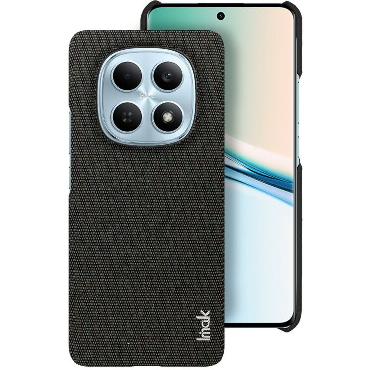 Защитный чехол IMAK Fabric Case для Xiaomi Redmi Note 15 (4G/5G) / Poco M8 5G - Black: фото 1 из 8