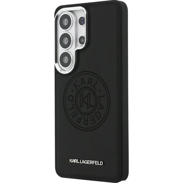 Защитный чехол Karl Lagerfeld Perforated KL MagSafe для Samsung Galaxy S26 Ultra (S948) KLHMS26LPSKRPMK - Black: фото 3 из 8