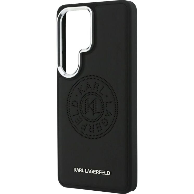 Защитный чехол Karl Lagerfeld Perforated KL MagSafe для Samsung Galaxy S26 Ultra (S948) KLHMS26LPSKRPMK - Black: фото 6 из 8