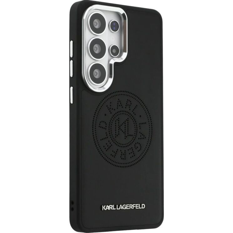 Защитный чехол Karl Lagerfeld Perforated KL MagSafe для Samsung Galaxy S26 Ultra (S948) KLHMS26LPSKRPMK - Black: фото 4 из 8