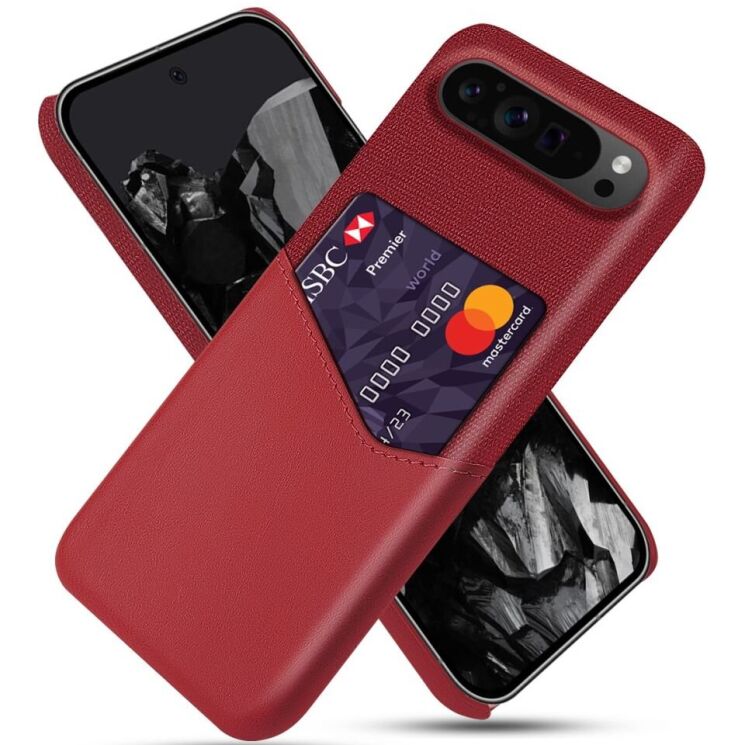 Захисний чохол KSQ Business Pocket для Google Pixel 9 Pro XL - Red: фото 1 з 4