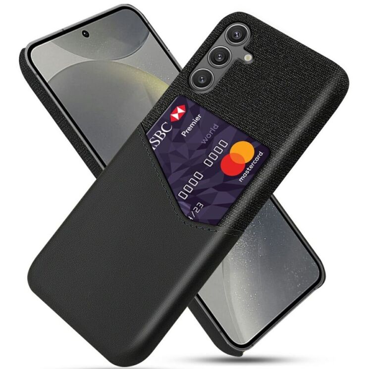 Защитный чехол KSQ Business Pocket для Samsung Galaxy S25 (S931) - Black: фото 1 из 4
