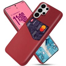 Защитный чехол KSQ Business Pocket для Samsung Galaxy S26 Ultra - Red: фото 1 из 4