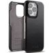 Защитный чехол MELKCO Leather Back Cover (with MagSafe Support) для Apple iPhone 16 Pro Max - Black (360454B). Фото 1 из 5