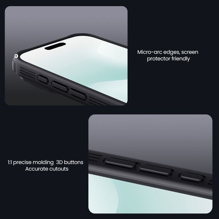 Защитный чехол NILLKIN CamShield Pro для Apple iPhone 17 Pro Max - Black: фото 13 из 17