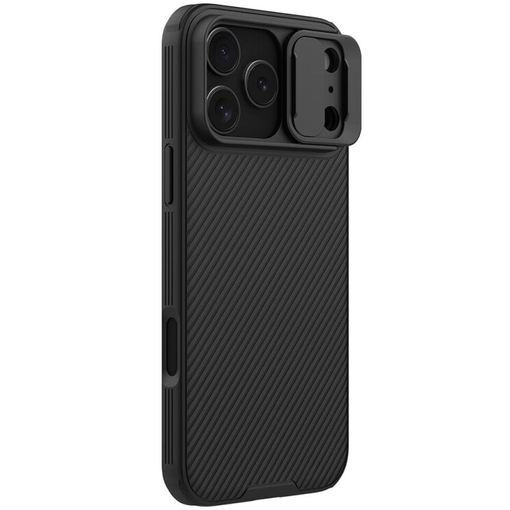 Защитный чехол NILLKIN CamShield Pro для Apple iPhone 17 Pro Max - Black: фото 2 из 17