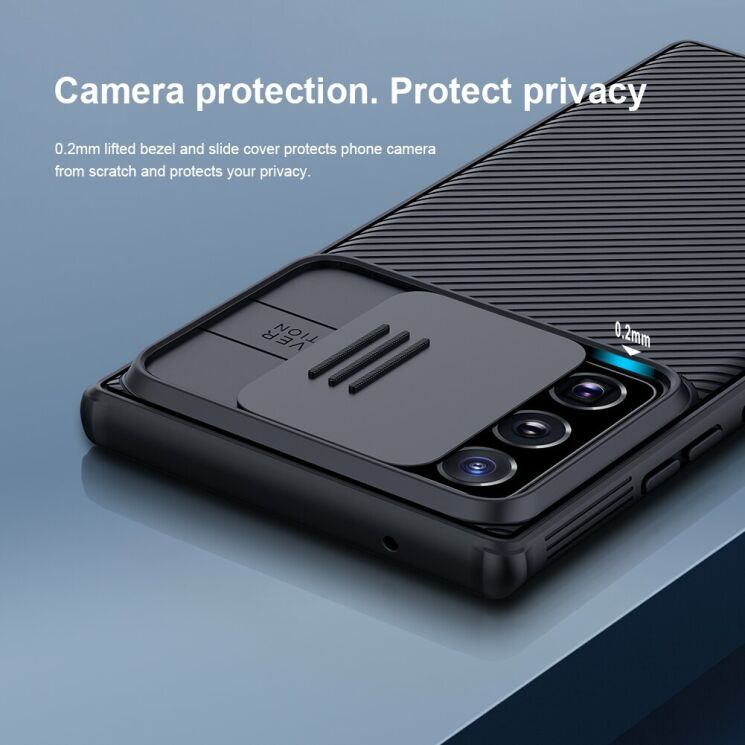 Защитный чехол NILLKIN CamShield Pro для Samsung Galaxy Note 20 Ultra (N985) - Black: фото 4 из 14