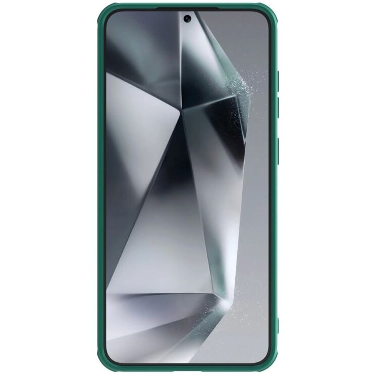 Защитный чехол NILLKIN CamShield Pro для Samsung Galaxy S25 Plus (S936) - Green: фото 5 из 17