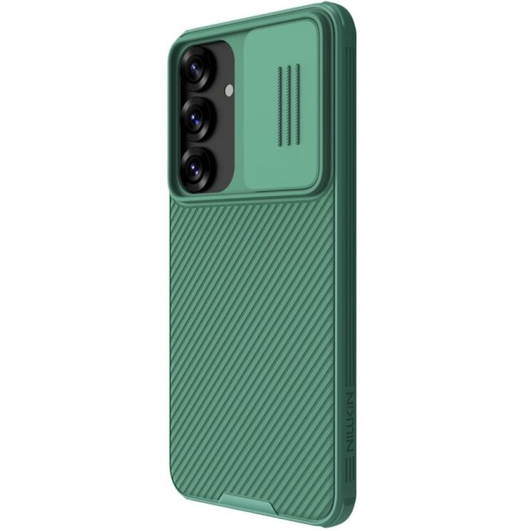 Защитный чехол NILLKIN CamShield Pro для Samsung Galaxy S25 Plus (S936) - Green: фото 3 из 17