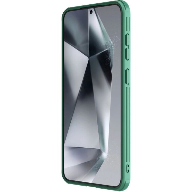 Защитный чехол NILLKIN CamShield Pro для Samsung Galaxy S25 Plus (S936) - Green: фото 4 из 17
