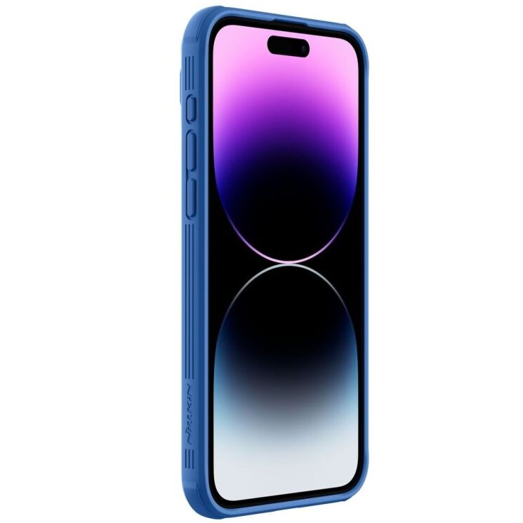Защитный чехол NILLKIN CamShield Pro Magnetic для Apple iPhone 15 Pro Max - Blue: фото 4 из 15