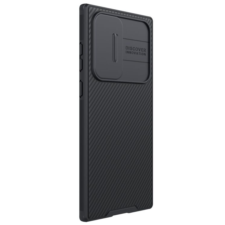 Захисний чохол NILLKIN CamShield Pro Magnetic для Samsung Galaxy S22 Ultra (S908) - Black: фото 3 з 14