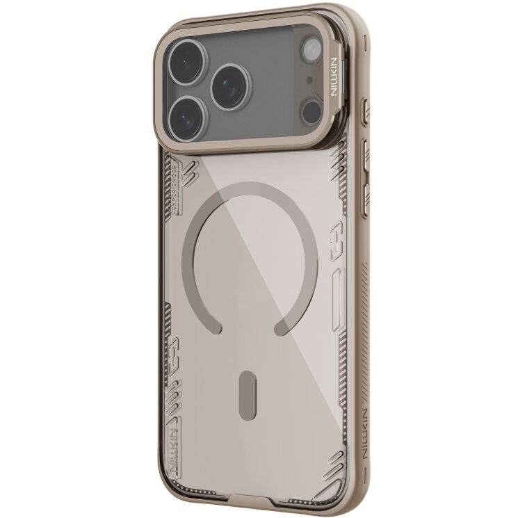 Захисний чохол NILLKIN Iceblade Prop Magnetic (Precise Cut-out) для Apple iPhone 17 Pro Max - Gold: фото 3 з 17