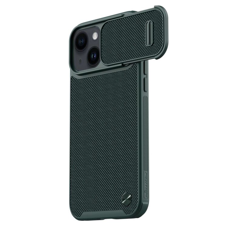Захисний чохол NILLKIN Textured Case S для Apple iPhone 14 - Green: фото 1 з 6