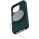 Захисний чохол Njord Salmon Leather MagSafe для Apple iPhone 15 Pro NA53SL02 - Dark Green (350806G). Фото 4 з 17