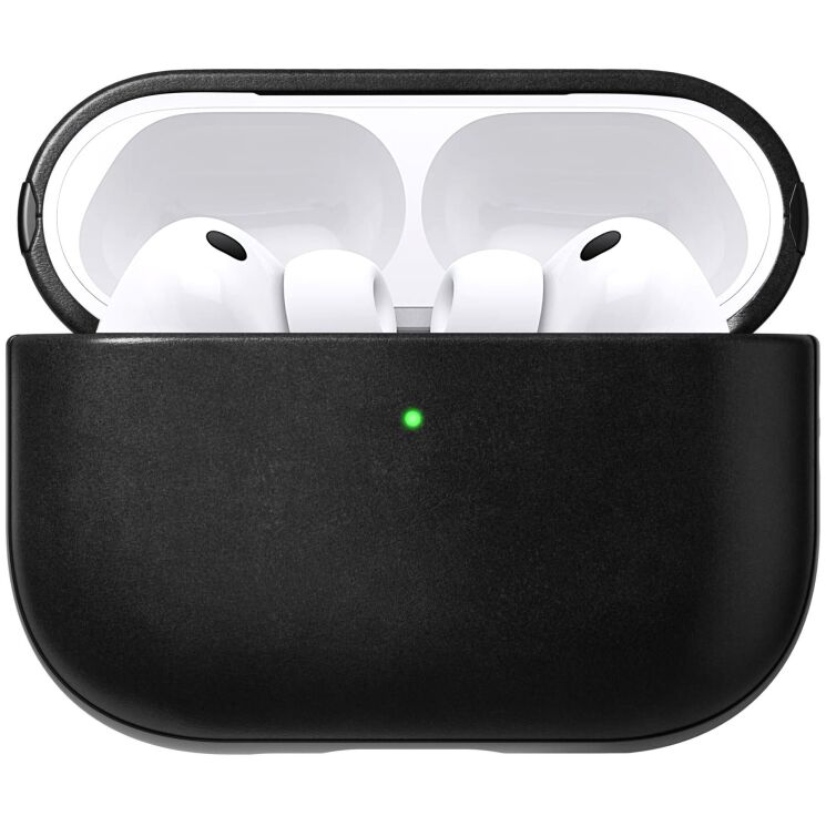 Защитный чехол Nomad Modern Leather Case (FH) для Airpods Pro 3 (NM011291858) - Black: фото 1 из 14
