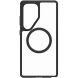 Захисний чохол OtterBox React with MagSafe для Samsung Galaxy S25 Ultra (S938) GP-FPS938OBJTW - Transparent / Black (379519B). Фото 5 з 7