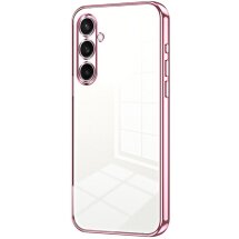 Захисний чохол Reframe Electroplating Frame для Samsung Galaxy A37 (A376) - Pink: фото 1 з 7