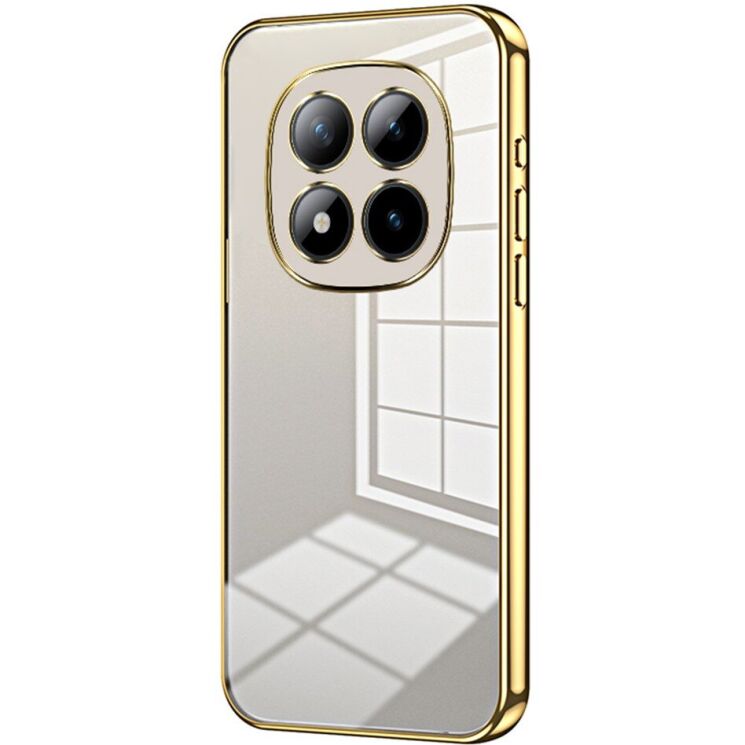 Защитный чехол Reframe Electroplating Frame для Xiaomi Redmi Note 15 Pro Plus / Poco M8 Pro 5G - Gold: фото 1 из 7