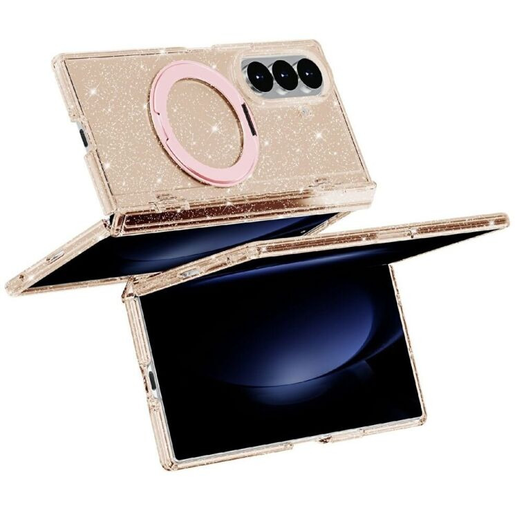 Захисний чохол Reframe Glitter Stand Case для Samsung Galaxy Fold 8 Ultra - Gold (424028F) Захисний чохол Reframe Glitter Stand Case для Samsung Galaxy Fold 8 Ultra - Gold: фото 4 з 5