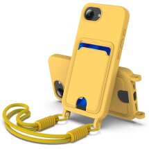 Захисний чохол Reframe Silicone Holder для Apple iPhone 16e - Yellow: фото 1 з 7