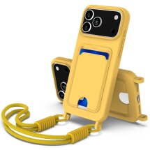 Захисний чохол Reframe Silicone Holder для Apple iPhone 17 Pro - Yellow: фото 1 з 7