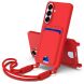 Защитный чехол Reframe Silicone Holder для Samsung Galaxy S26 Plus - Red (404335R). Фото 1 из 8