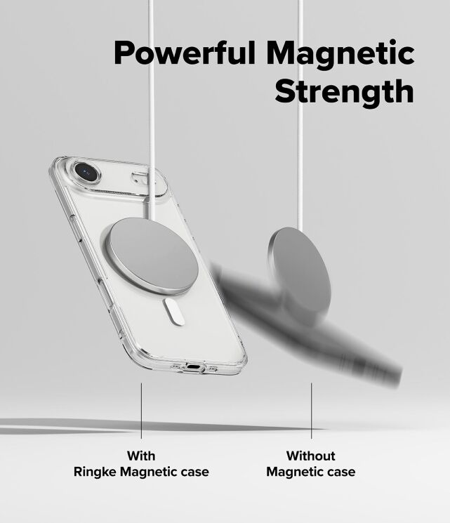 Защитный чехол Ringke Fusion Magnetic для iPhone Air (8800328811959) - Clear: фото 5 из 12