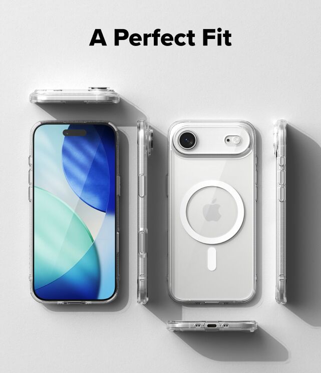 Защитный чехол Ringke Fusion Magnetic для iPhone Air (8800328811959) - Clear: фото 7 из 12