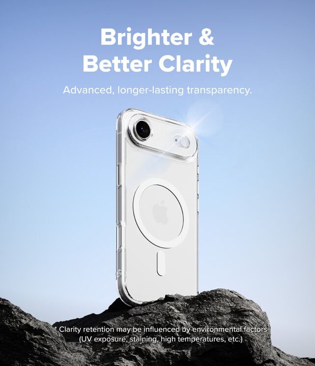 Защитный чехол Ringke Fusion Magnetic для iPhone Air (8800328811959) - Clear: фото 6 из 12