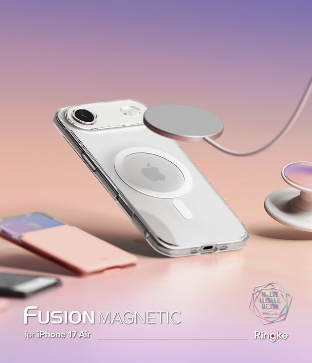 Защитный чехол Ringke Fusion Magnetic для iPhone Air (8800328811959) - Clear: фото 2 из 12