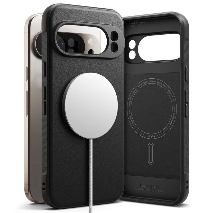 Захисний чохол Ringke Onyx Magnetic (FP) для Google Pixel 10 Pro XL - Black: фото 3 з 19
