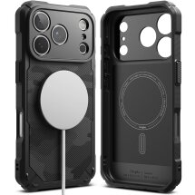 Защитный чехол Ringke Rugged Gear Magnetic для iPhone 17 Pro Max (8800328810648) - Camo Black: фото 1 из 14