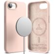Защитный чехол Ringke Silicone Magnetic для Apple iPhone 16e (8800293852872) - Pink Sand (378213P)