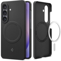Защитный чехол Spigen AirSkin Aramid (MagFit) для Samsung Galaxy S26 (S942) ACS11059 - Black: фото 1 из 15