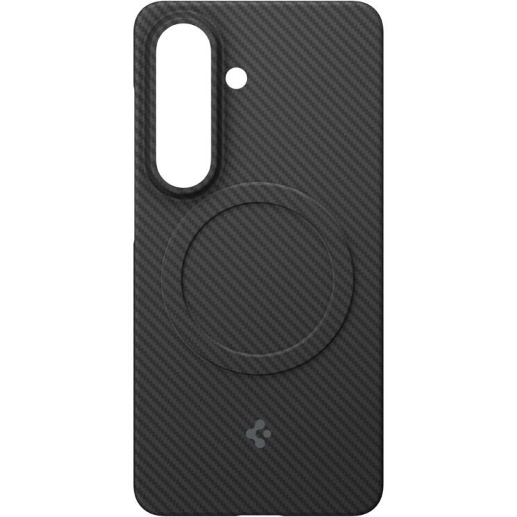 Защитный чехол Spigen AirSkin Aramid (MagFit) для Samsung Galaxy S26 (S942) ACS11059 - Black: фото 5 из 15