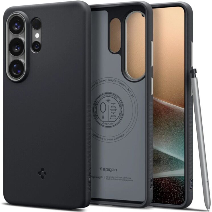 Захисний чохол Spigen Nano Pop (MagFit) для Samsung Galaxy S26 Ultra (S948) ACS11038 - Black: фото 1 з 14