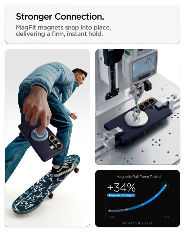 Захисний чохол Spigen Nano Pop (MagFit) для Samsung Galaxy S26 Ultra (S948) ACS11038 - Black: фото 13 з 14