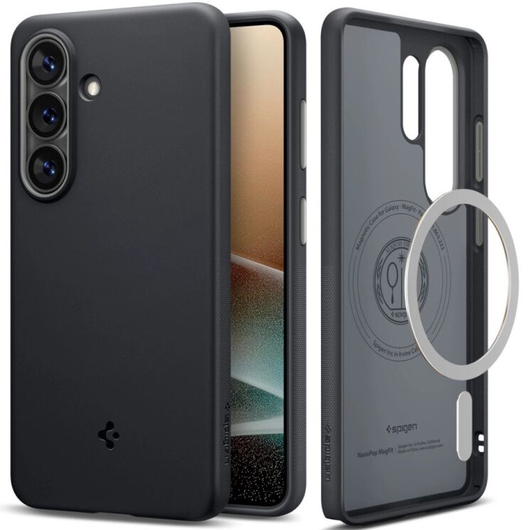 Захисний чохол Spigen Nano Pop (MagFit) для Samsung Galaxy S26 Ultra (S948) ACS11038 - Black: фото 2 з 14