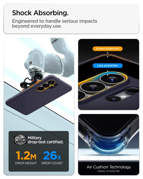 Захисний чохол Spigen Nano Pop (MagFit) для Samsung Galaxy S26 Ultra (S948) ACS11038 - Black: фото 10 з 14